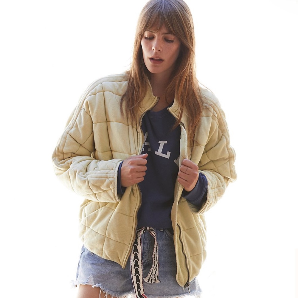 Dolman Quilted Knit Jacket